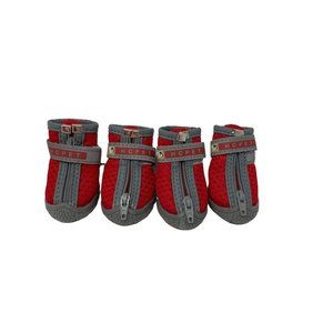 HCPET Dog Boots Waterproof with Reflective Straps Dog Shoes New Size 2